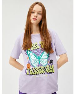 T-SHIRT MC LILA XS