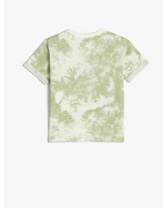 T-SHIRT MC GREEN DESIGN 5-6