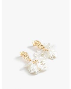  DES BOUCLES D&#39;OREILLES WHITE T