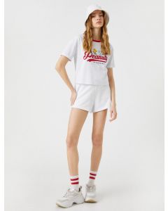  T-SHIRT MC ECRU XS