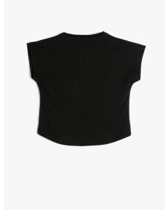  T-SHIRT MC BLACK 910