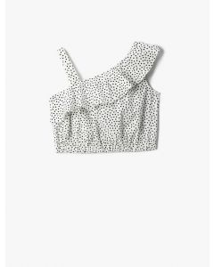BLOUSE MC BEYAZ DESENLI 4-5