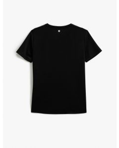  T-SHIRT MC BLACK XL