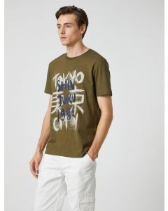  T-SHIRT MC KHAKI XXL