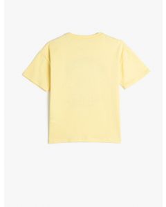  T-SHIRT MC YELLOW 5-6