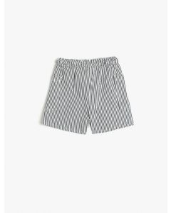  SHORTS LACIVERT ÇIZGILI 368