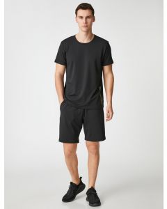  T-SHIRT MC BLACK XXL