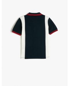 TSHIRT MC POLO MARINE 910