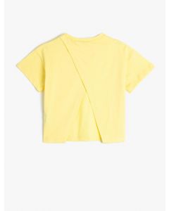  T-SHIRT MC YELLOW 5-6