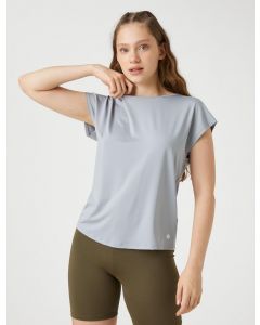  T-SHIRT MC GREY L