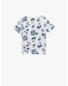 T-SHIRT MC ECRU DESIGN 6-9