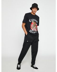  T-SHIRT MC BLACK XL