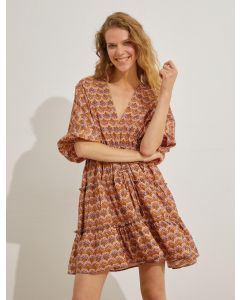  ROBES KAHVERENGI DESENLI 40