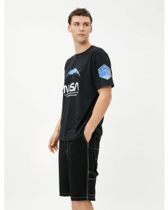 T-SHIRT MC BLACK S