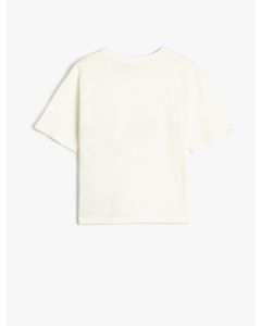  T-SHIRT MC ECRU 910