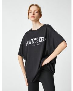  T-SHIRT MC BLACK L
