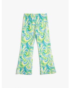  PANTALON YESIL DESENLI 4-5
