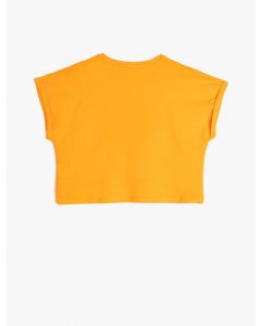 T-SHIRT MC ORANGE 4-5