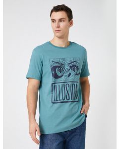  T-SHIRT MC BLUE XXL
