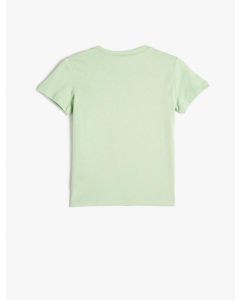 T-SHIRT MC GREEN 7-8