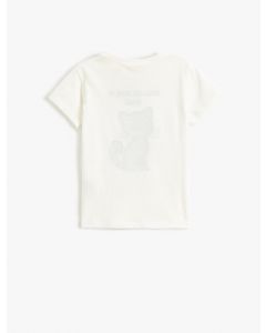  T-SHIRT MC WHITE 4-5