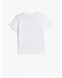  T-SHIRT MC WHITE 6-7