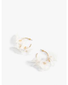  DES BOUCLES D&#39;OREILLES WHITE T