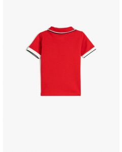 T-SHIRT MC RED 128