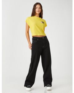  T-SHIRT MC YELLOW XS