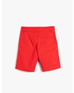  SHORTS RED 7-8