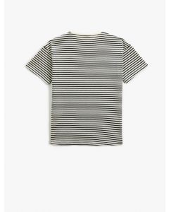  T-SHIRT MC MARINE STRIPE 910