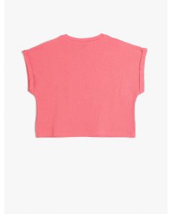 T-SHIRT MC ROSE 6-7