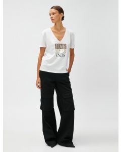  T-SHIRT MC WHITE S