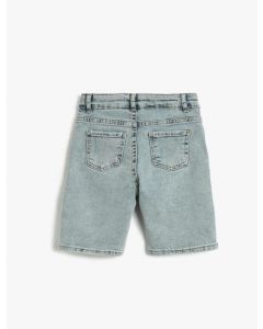SHORTS BABY BLUE 4-5