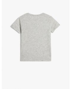 T-SHIRT MC GREY 6-7