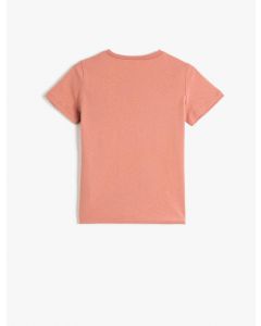  T-SHIRT MC ROSE 7-8