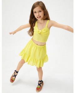  BLOUSE MC YELLOW 4-5