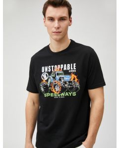  T-SHIRT MC BLACK XL