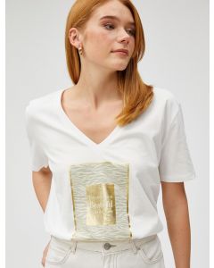 T-SHIRT MC WHITE S