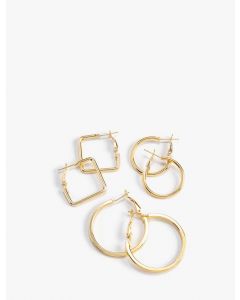  DES BOUCLES D&#39;OREILLES GOLD T