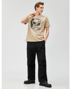 T-SHIRT MC BEIGE M
