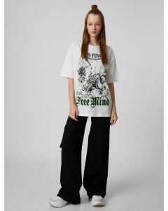  T-SHIRT MC ECRU XS