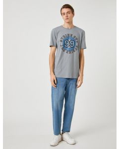  T-SHIRT MC GREY XL