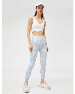  LEGGINGS MAVI DESENLI M