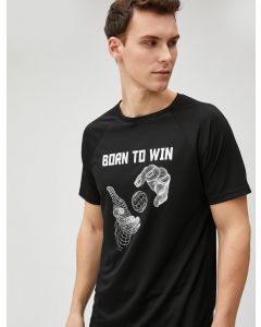 T-SHIRT MC BLACK XXL
