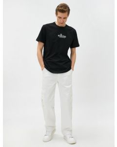 T-SHIRT MC BLACK XXL