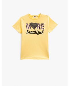  T-SHIRT MC YELLOW 910