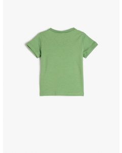  T-SHIRT MC GREEN 128
