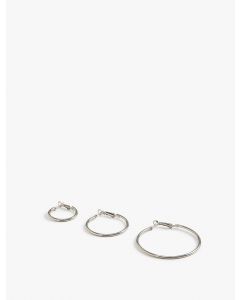  DES BOUCLES D&#39;OREILLES SILVER T