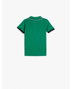  T-SHIRT MC GREEN 6-9